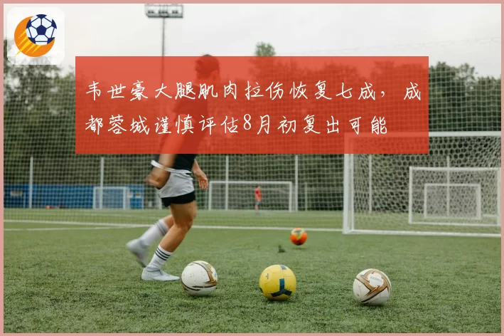 韦世豪大腿肌肉拉伤恢复七成，成都蓉城谨慎评估8月初复出可能